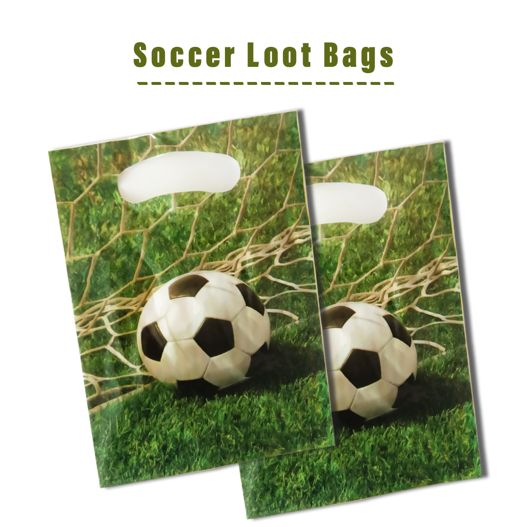 Loot Bag Soccer Theme for Party Favour - 8PC