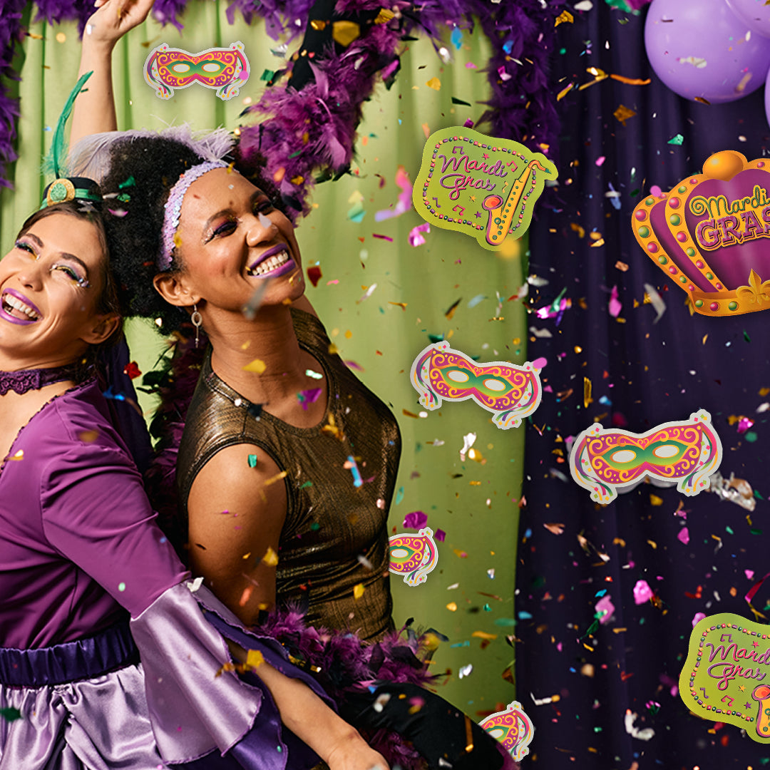 Masquerade Party Cutouts - 6PC