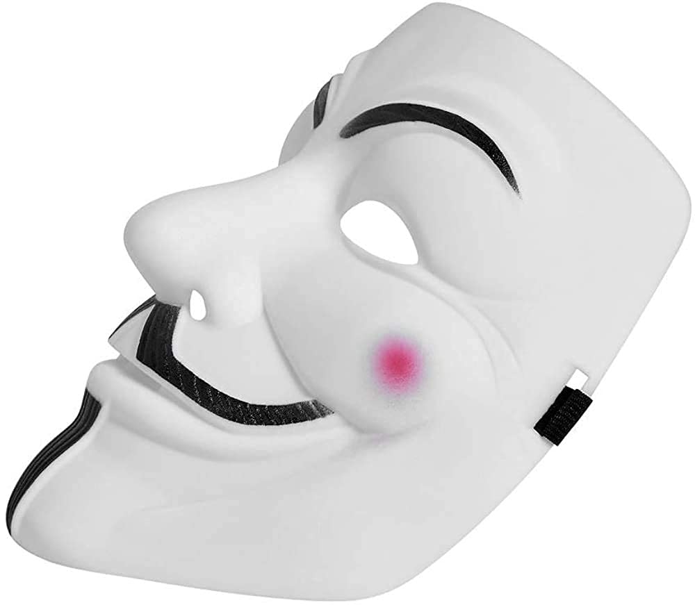 Vendetta Mask White - 1PC