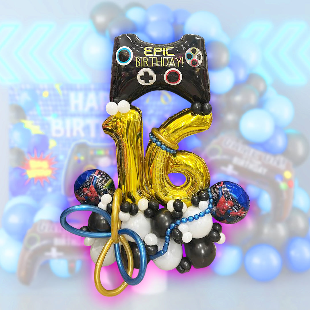Happy 16th Birthday Balloon Bouquet