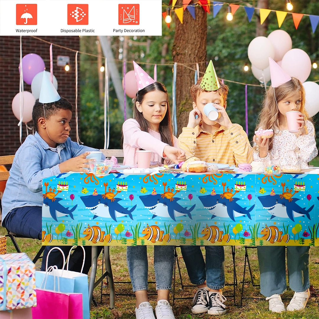 Underwater Theme Tablercover - 54 inches X 108 inches - 1PC