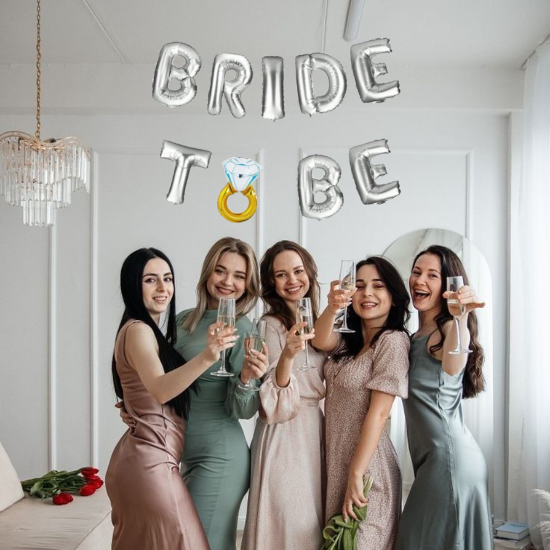 16 Letter I Silver Balloon