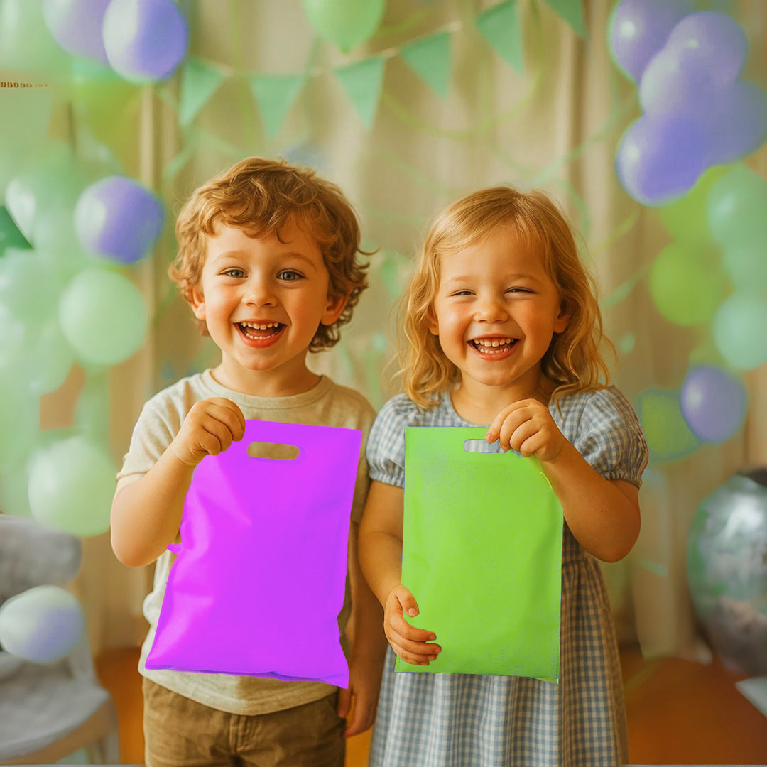 Pastel Loot Bags Purple and Green Set - 20PC