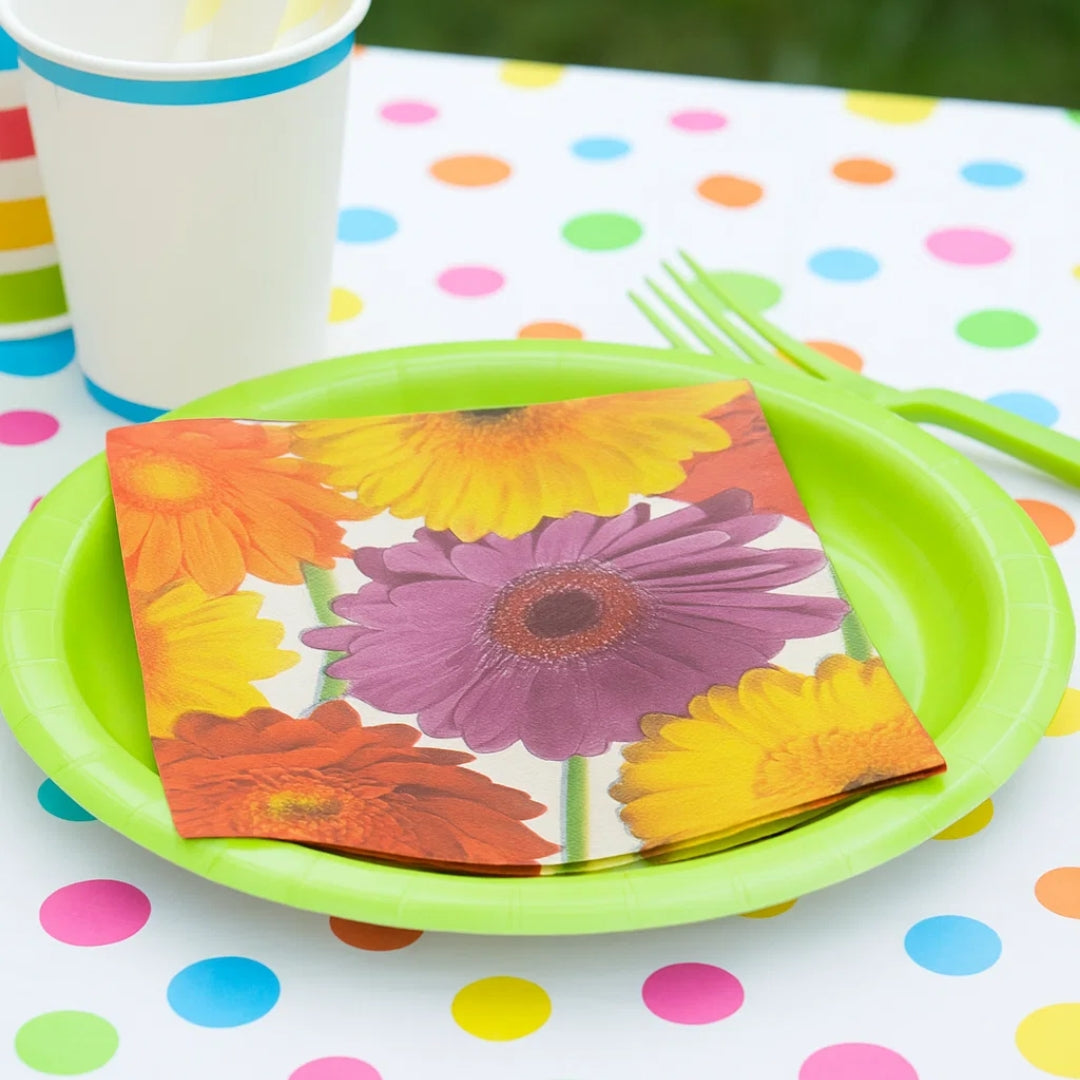 Flower Fantasy Lunch Napkins - 16PC