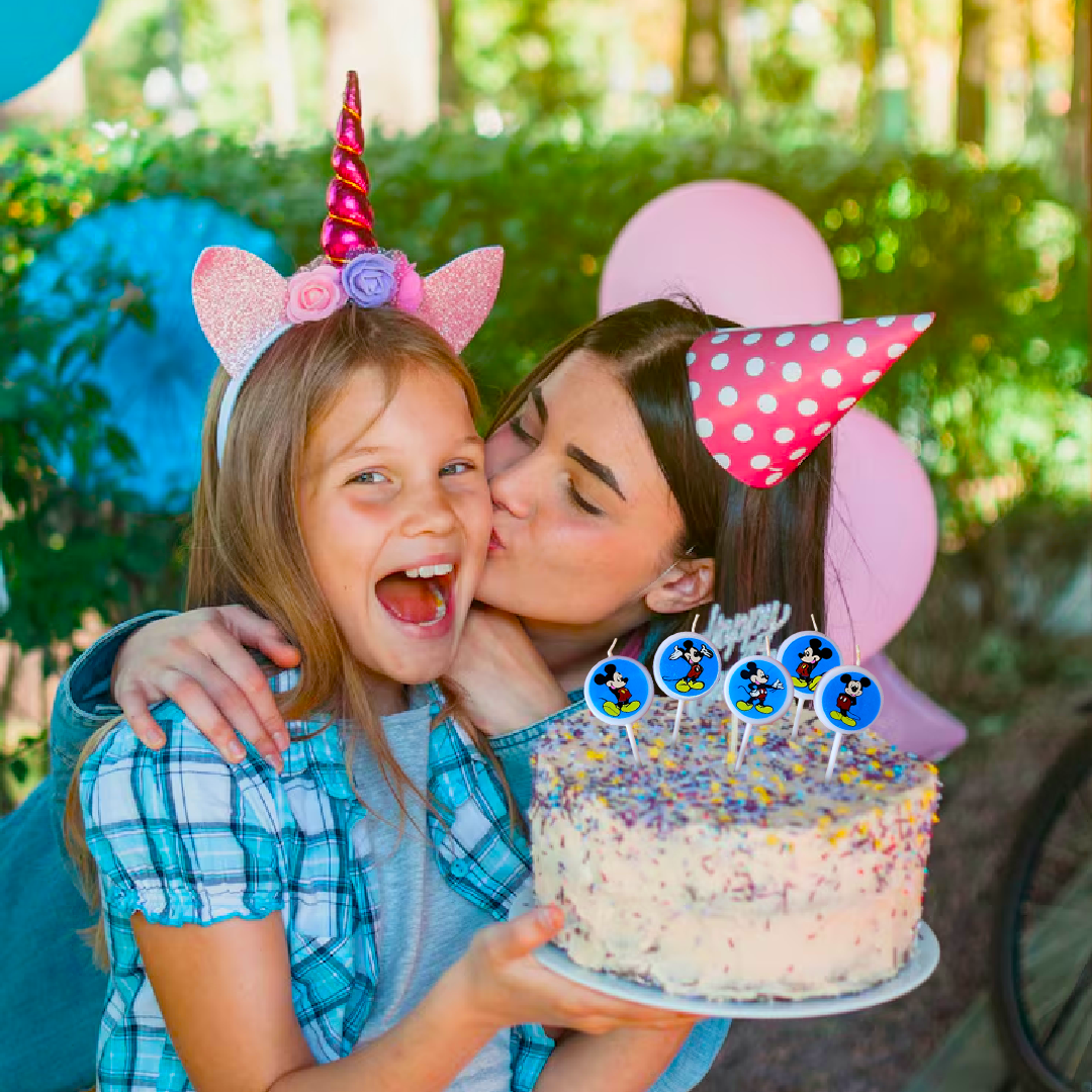 Mickey Mouse Candles - 5PC