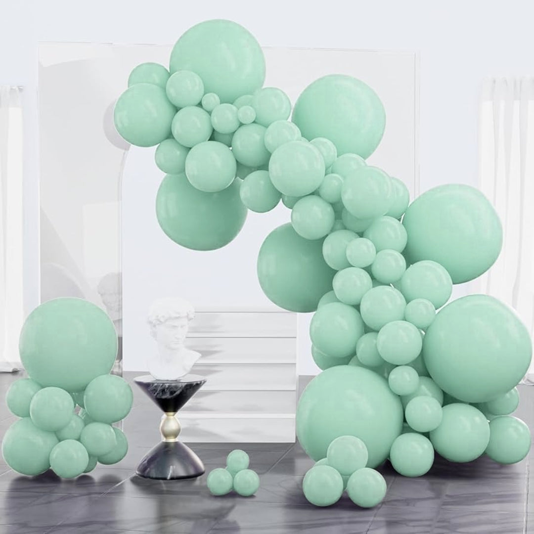 Macaron Sea Green bladder Latex/ Rubber Balloon - Helium Quality - 36 inches - 1PC