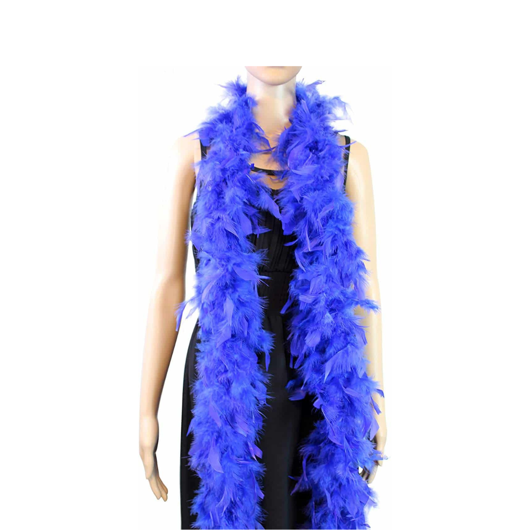 Feather Boa Blue