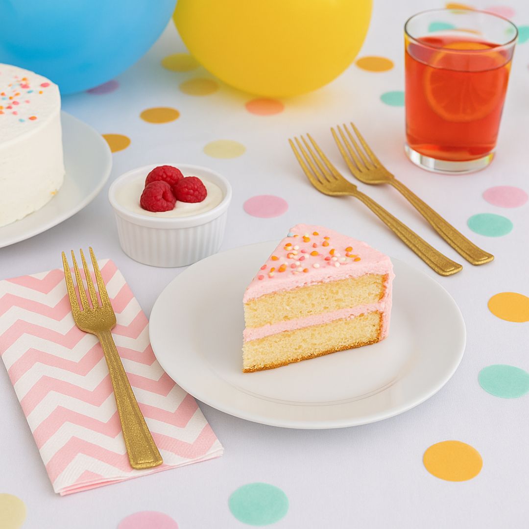 Shimmer Golden Forks - 12PC