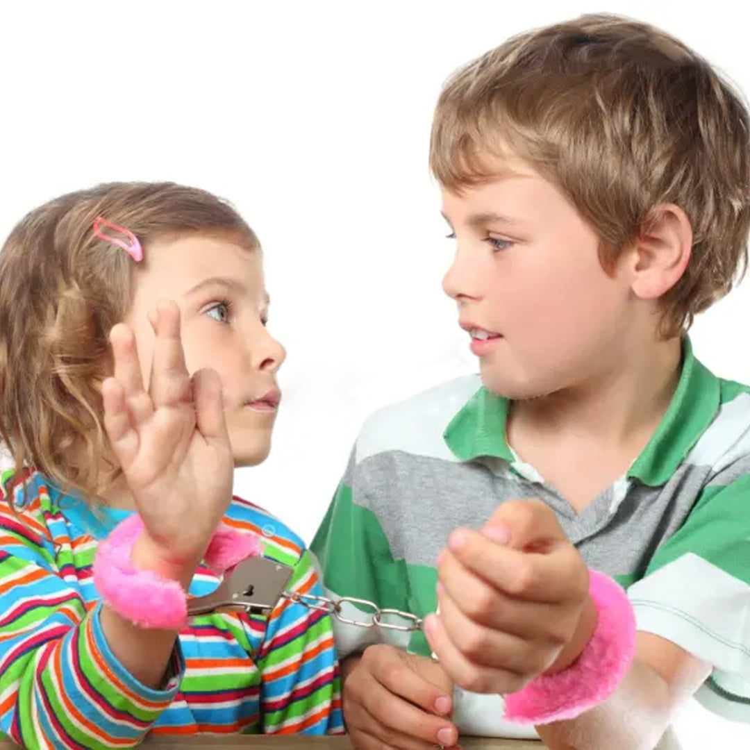 Hen Party Hand Cuffs Light Pink