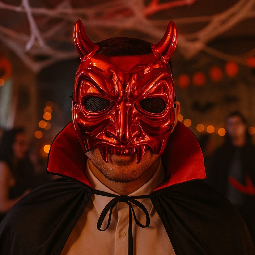 Broken Jaw Mask Red - 1PC