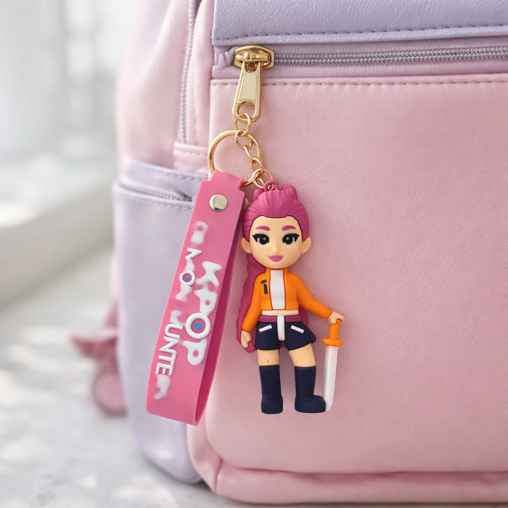 Kpop Cartoon Characters Rumi Key Chain - 1PC