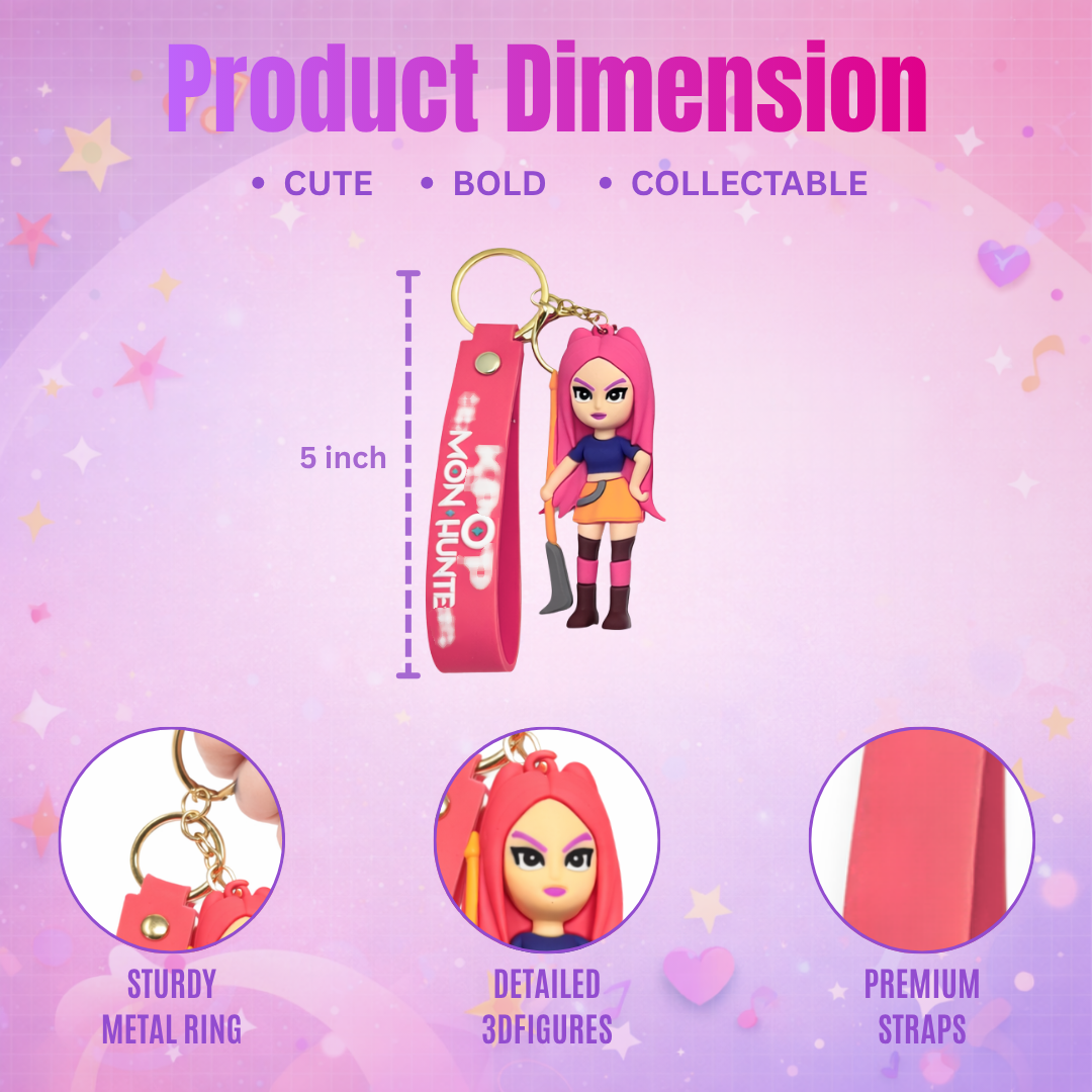 Kpop Cartoon Characters Mira Key Chain - 1PC
