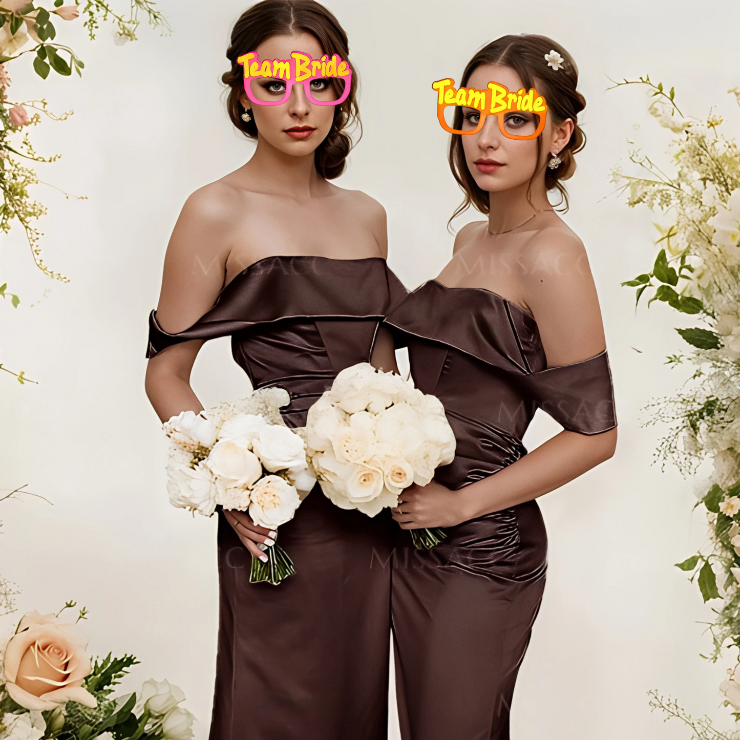 Bride To Be Sash & Team Bride Sunglasses Set – 7 Pieces