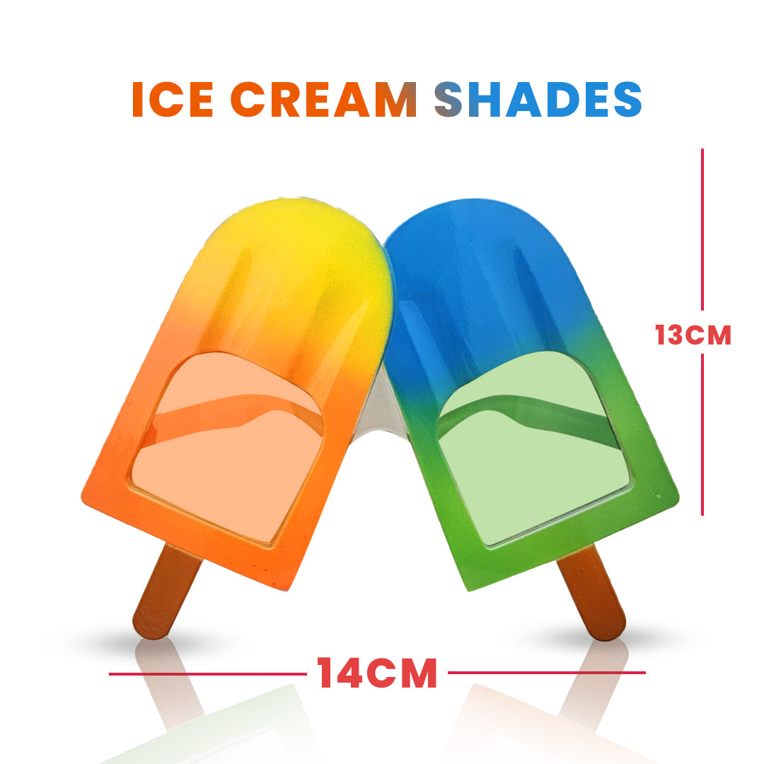 ICE CREAM Shaped Party Favor Shades - 1PC