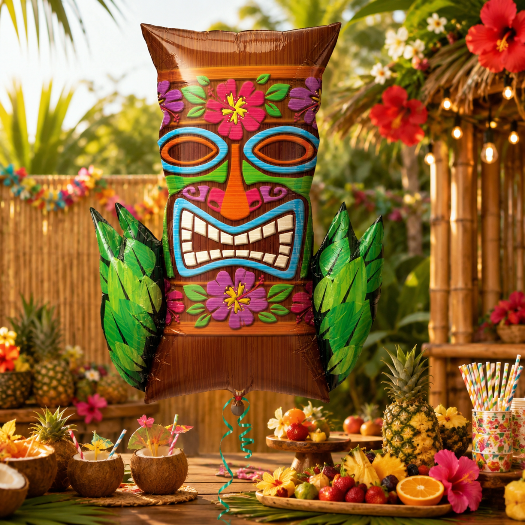 Tiki Time Super Shape Foil Balloon