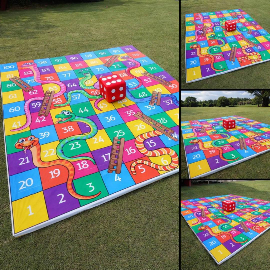 Snakes & Ladder Game with Dice for Rent