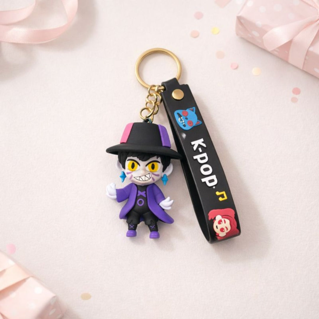 Kpop Demon Hunters Jinu Key Chain - 1PC