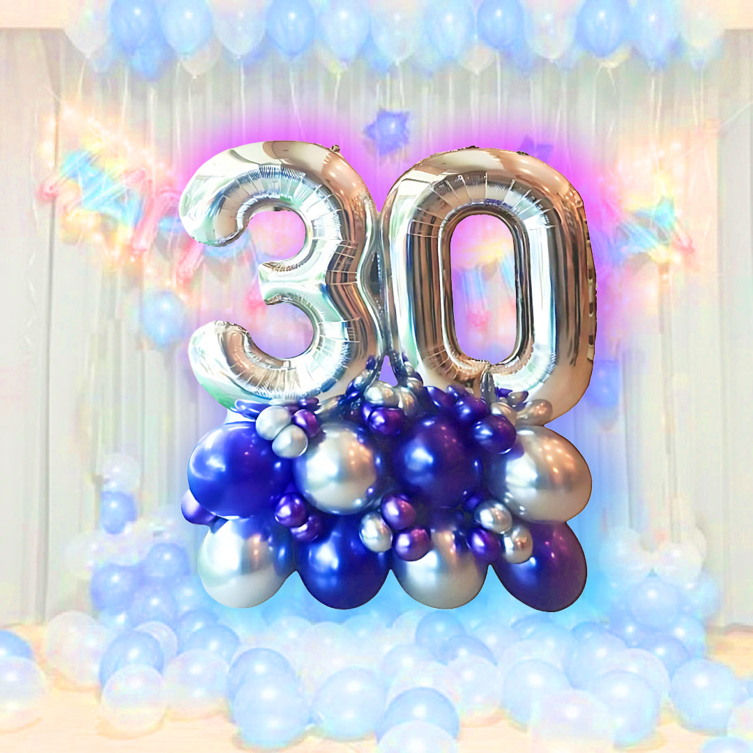 30th Birthday Balloon Bouquet