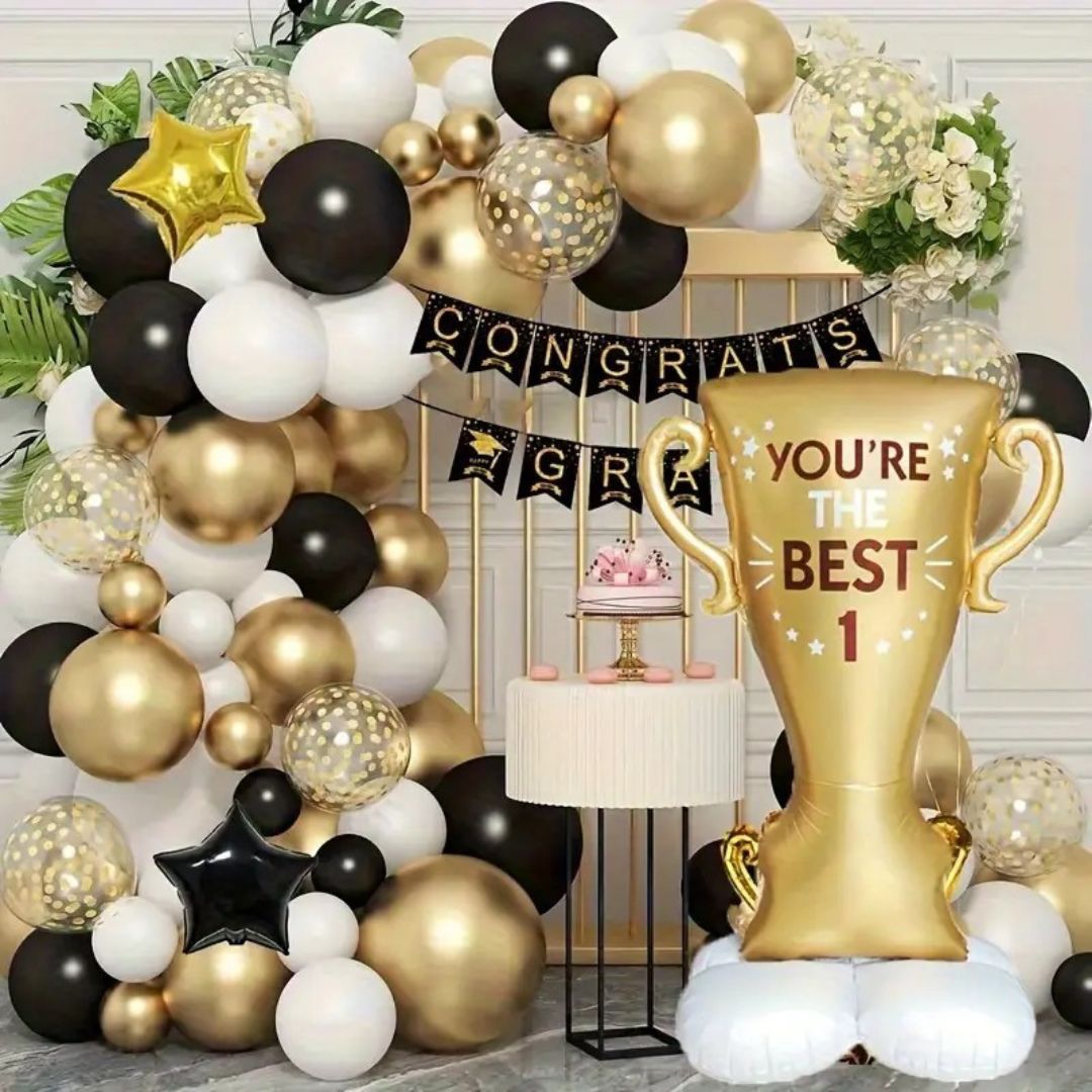 You're the Best Trophy Shaped XL Airloonz Balloon - Air Filled - 50 inches- 1PC