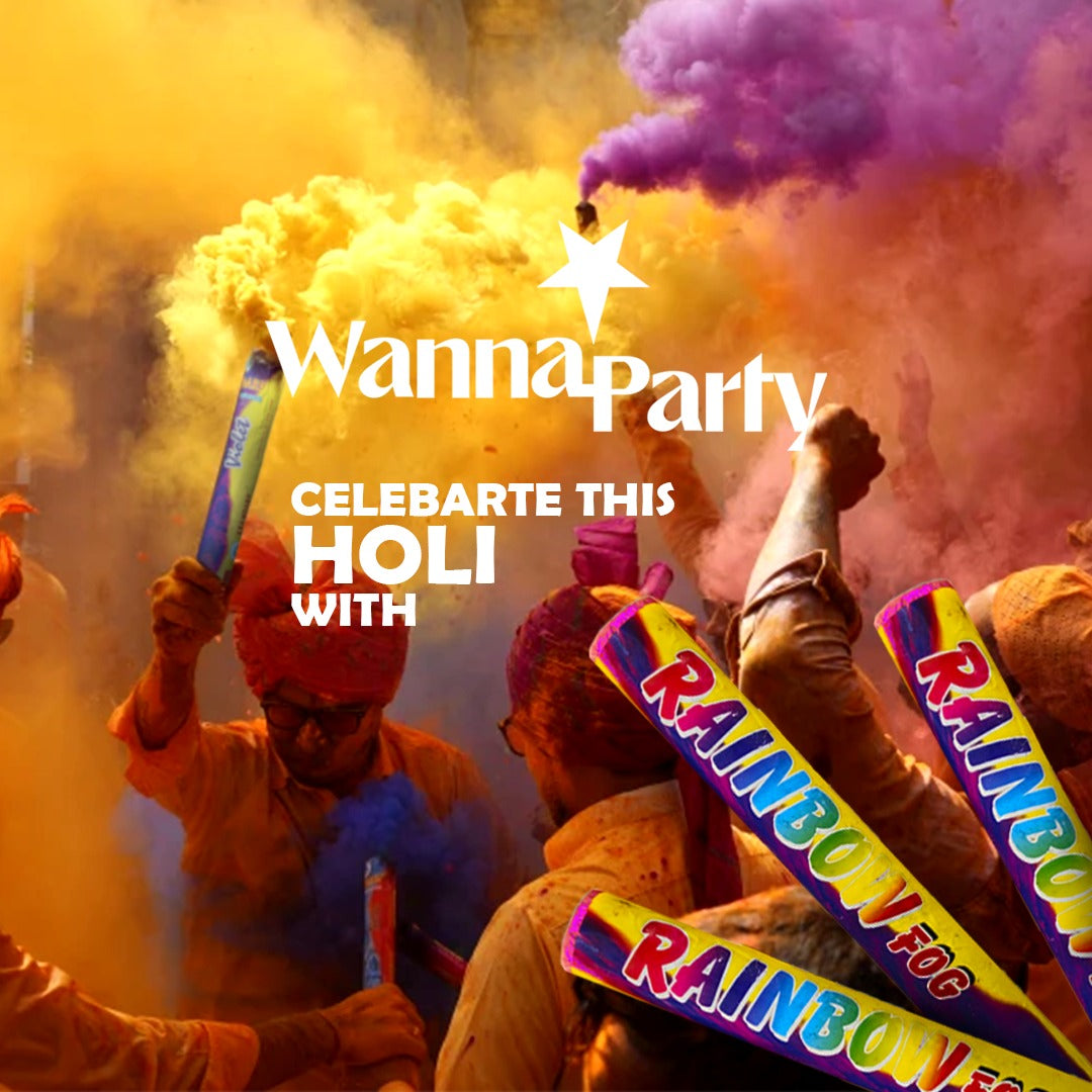 Colored Smoke Bomb for Mehendi/PhotoBooths/Fun Favor - Set of 5