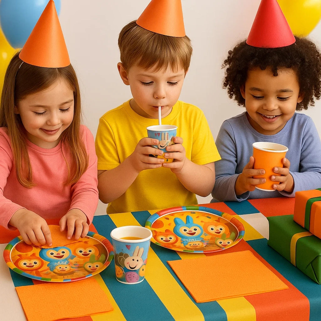 Labubu Theme Party Paper Cups - 350ML - 8 PC