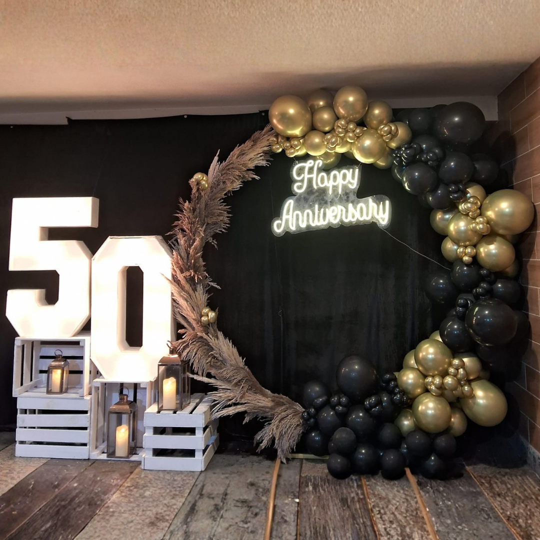 50th Anniversary Set up