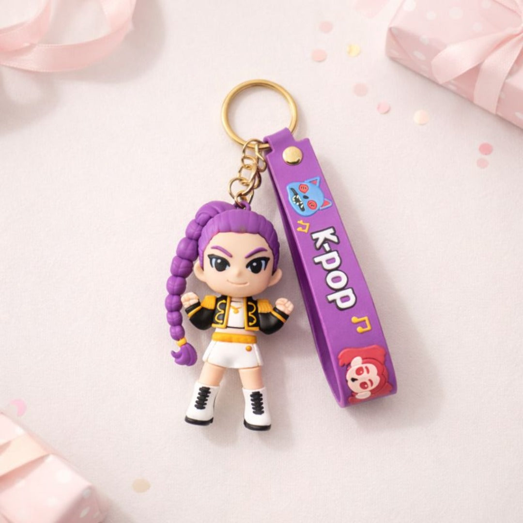 Kpop Demon Hunters Rumi Key Chain - 1PC