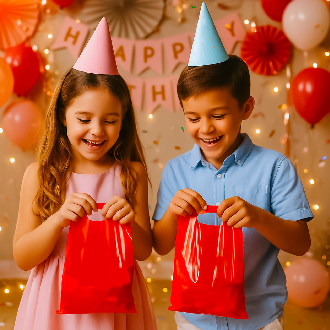 Loot Bags Pastel Pink Color - 10PC