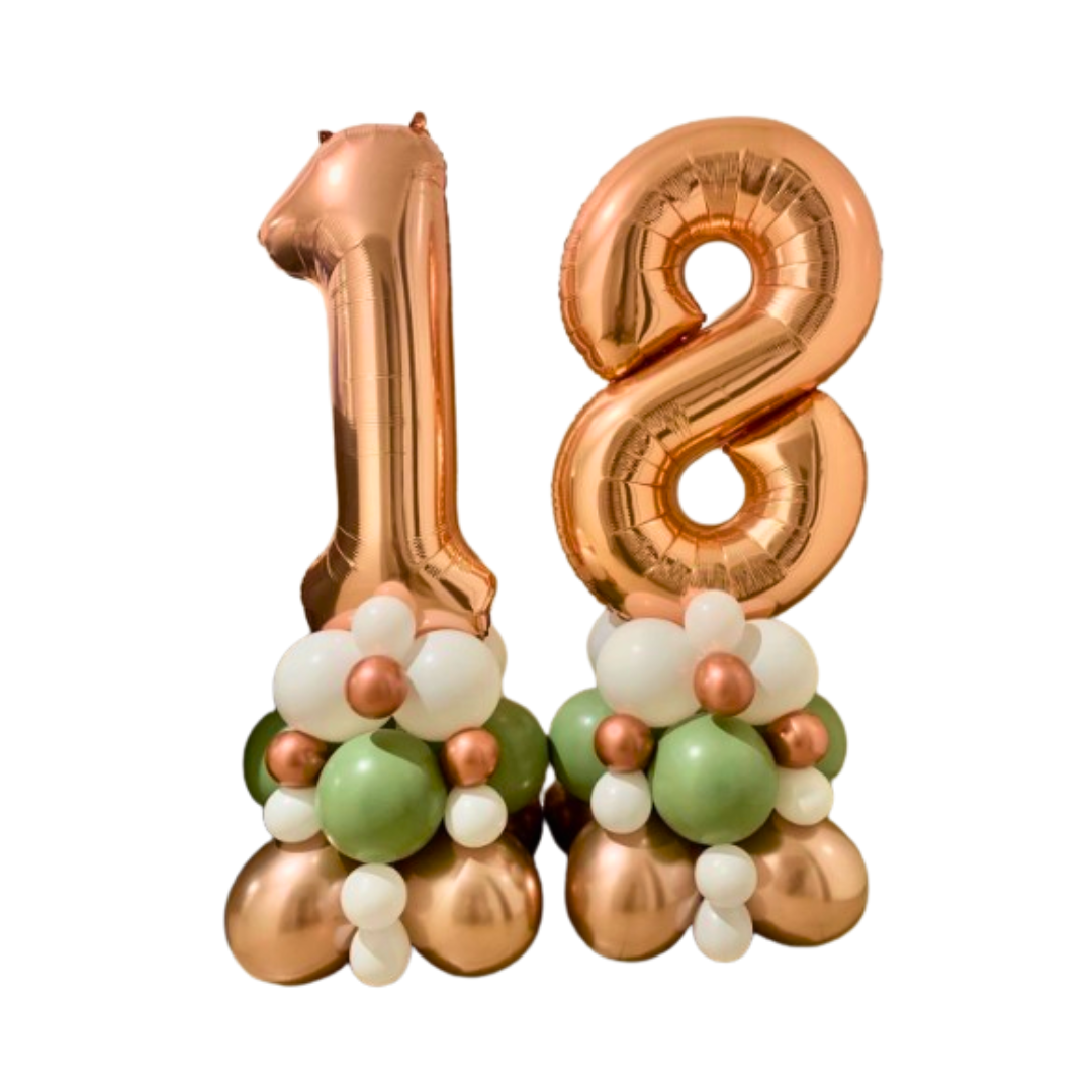Balloon Bouquet - 18th Birthday