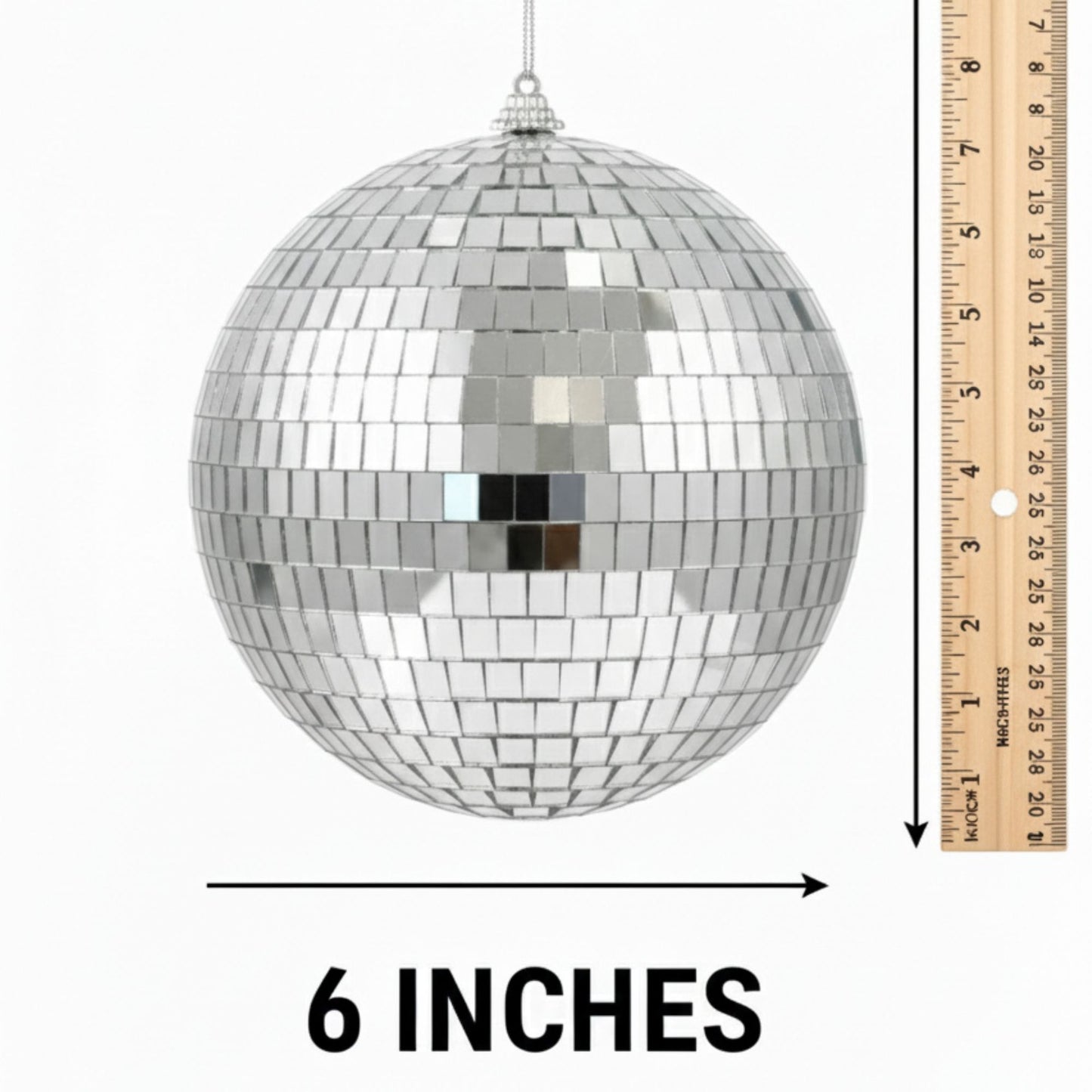 Mirror Disco Ball Decoration - 1PC