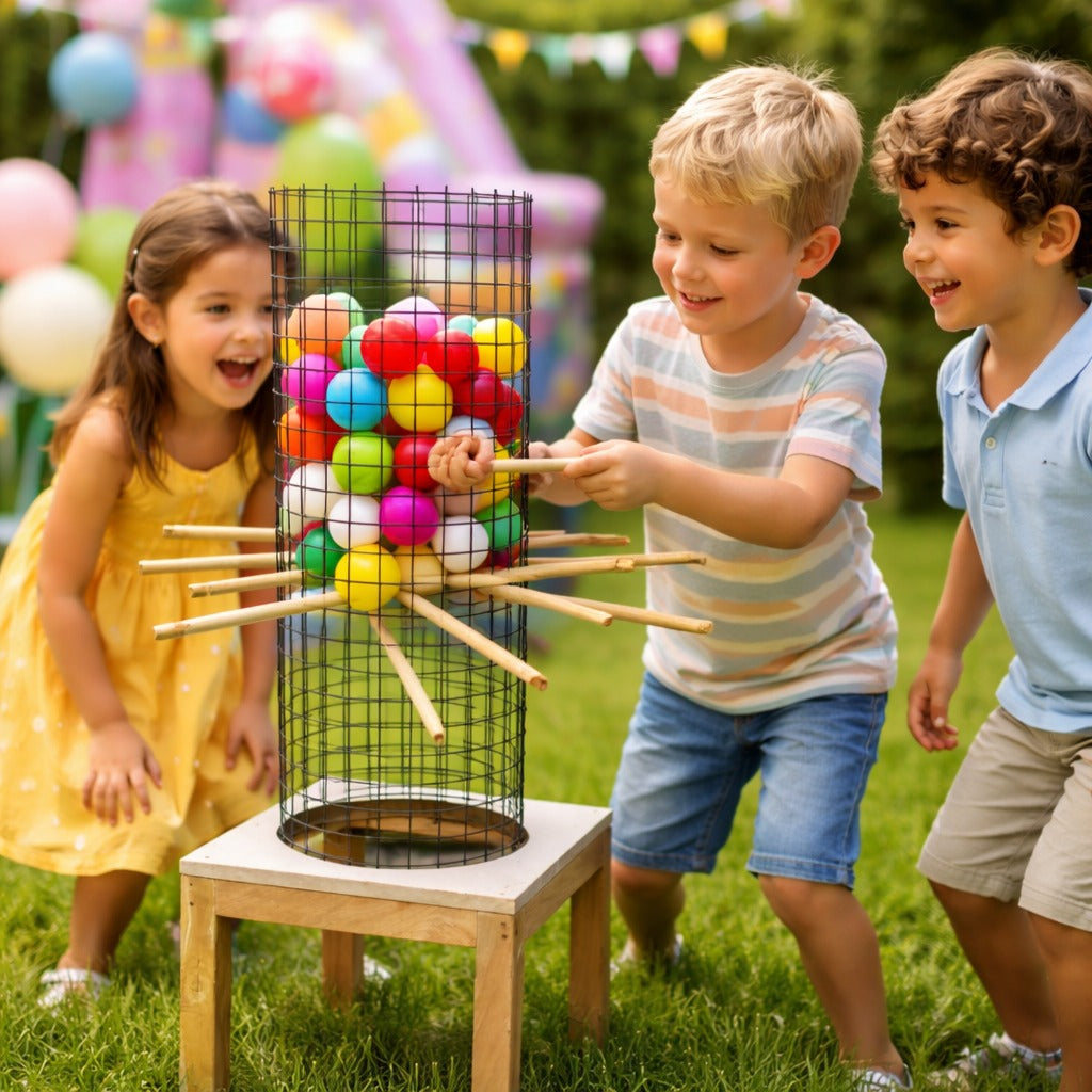 Ball Stick Jenga Game