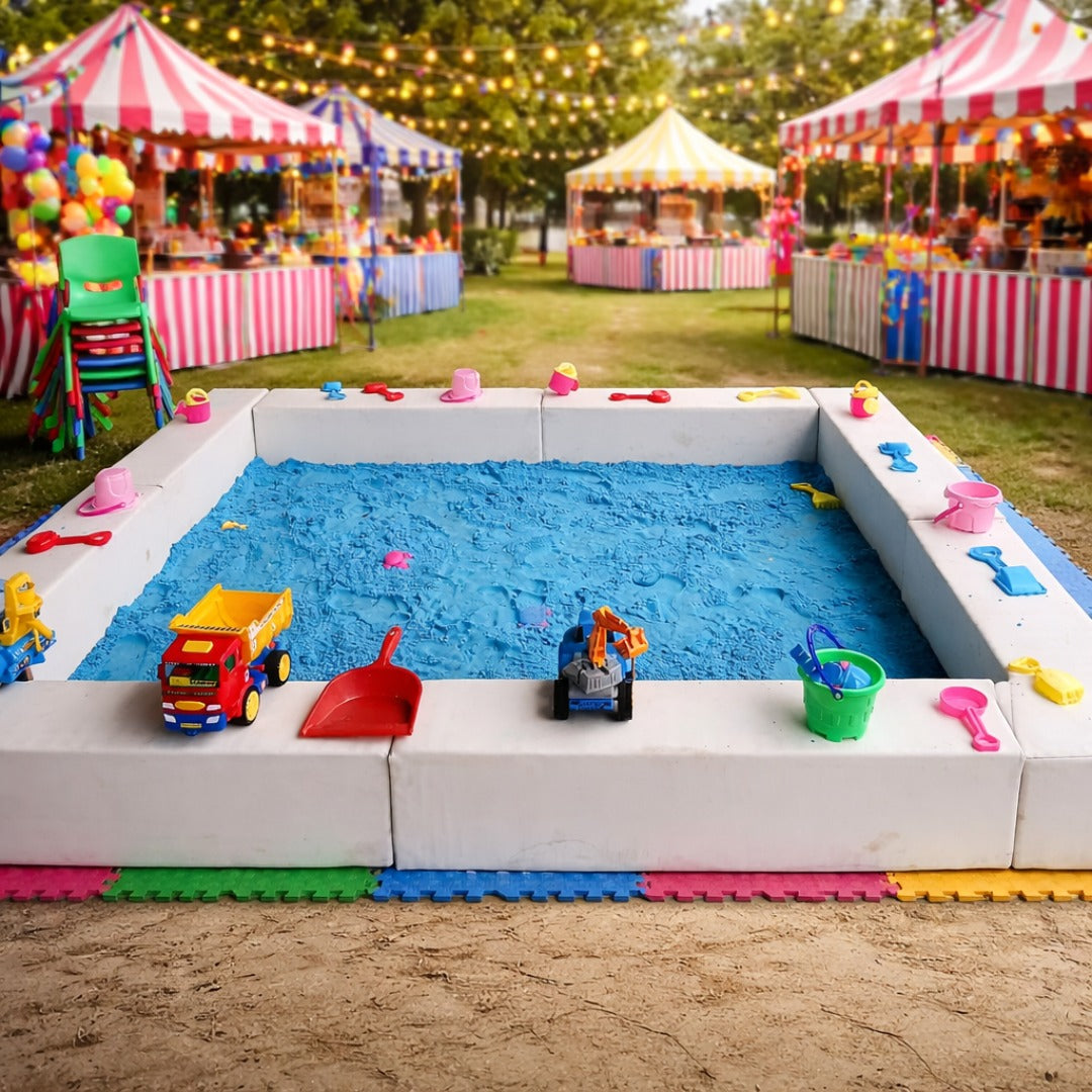 Sand Pit Play Area for Kids