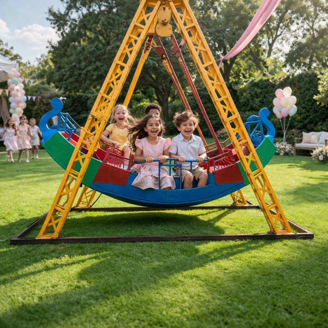 Fun Columbus Carnival Swing Ride
