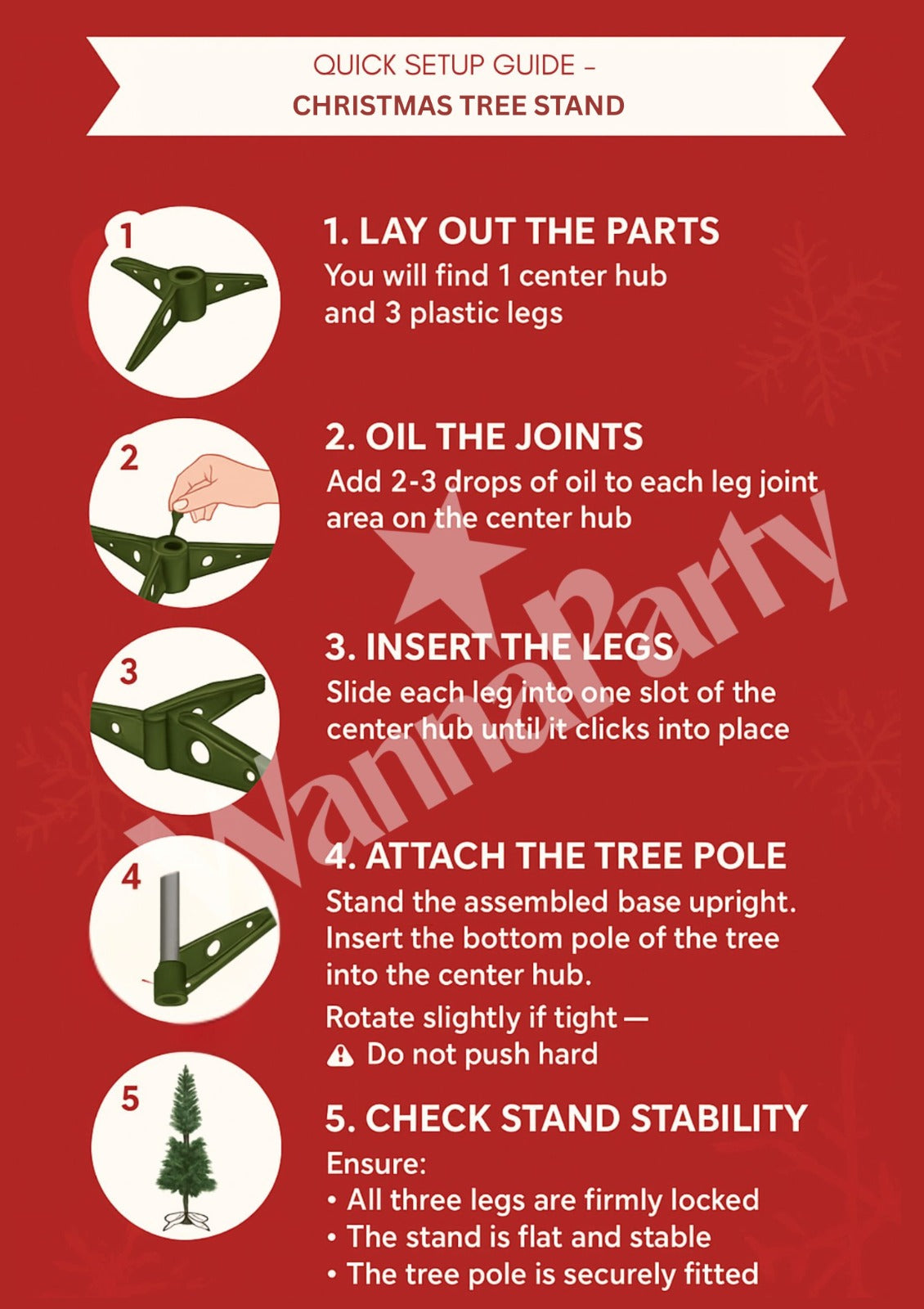 Pine & Cherry Fancy Christmas Tree - 7FT