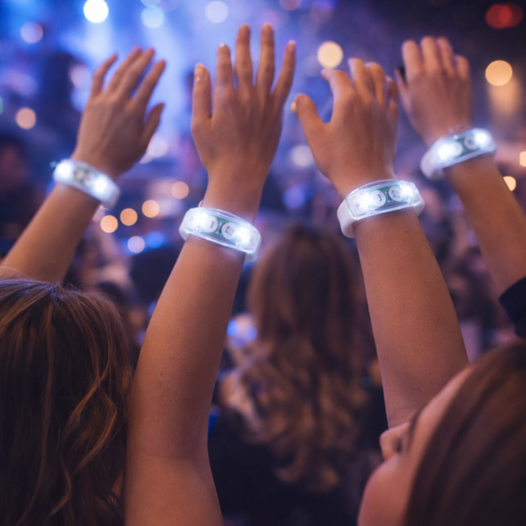 Sound Activated Musical LED Wristbands