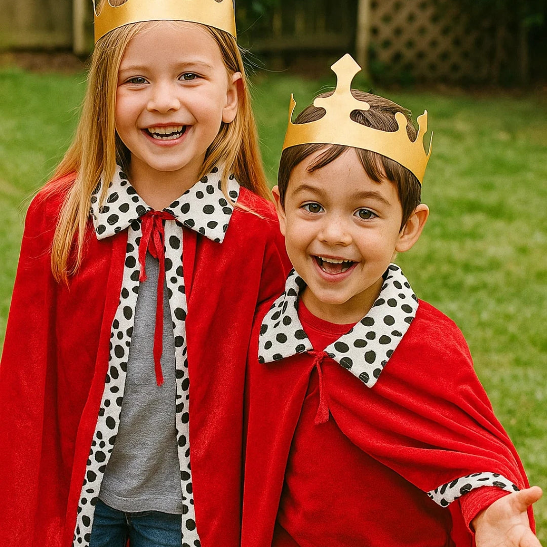 King Robe Cape Red - 4.5 FT - 1PC