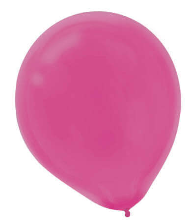 Hot Pink Latex Balloons 12"-10ct