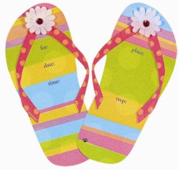 Flip Flop Invite - 8CT