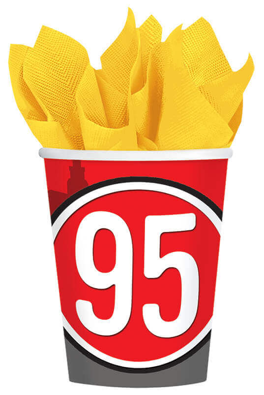 Cars 9oz Paer Cups - 8PC