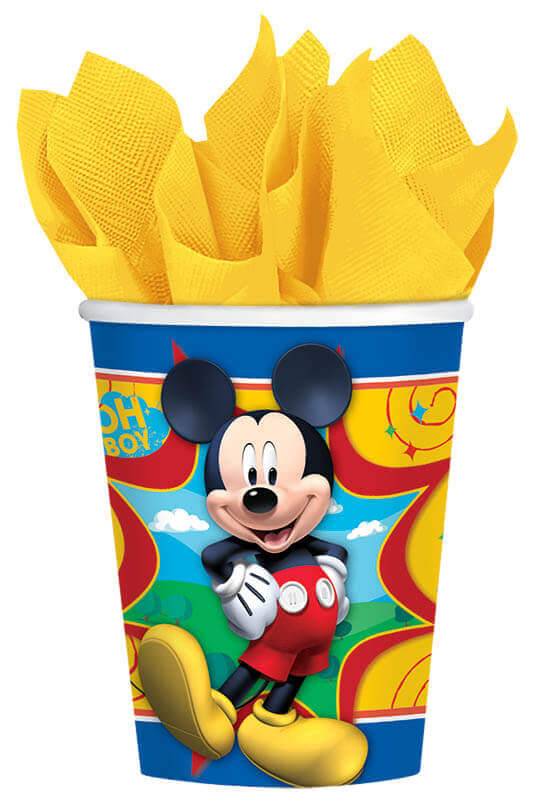 Mickey Mouse 9oz Cups - 8PC