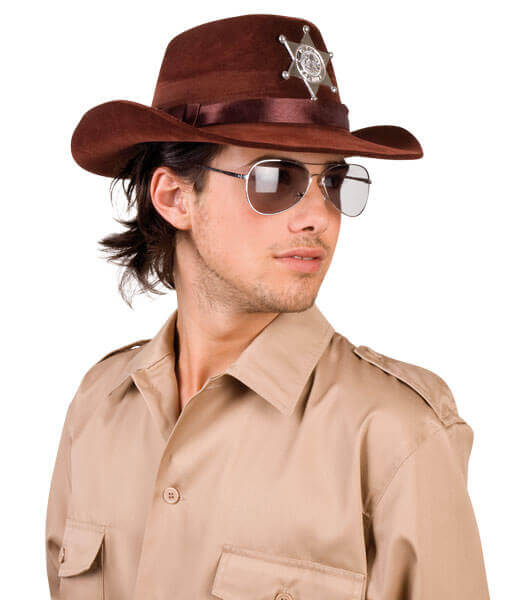 Sheriff Hat Brown