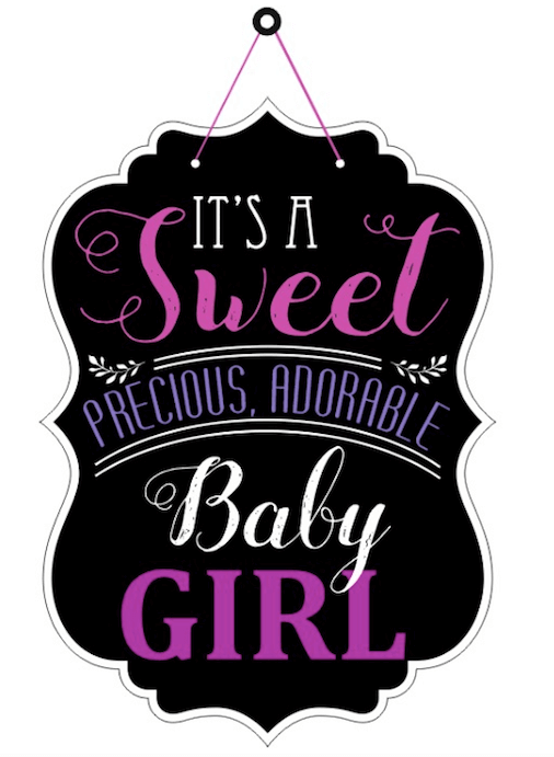 It?s a Girl Baby Boy Hanging Decoration