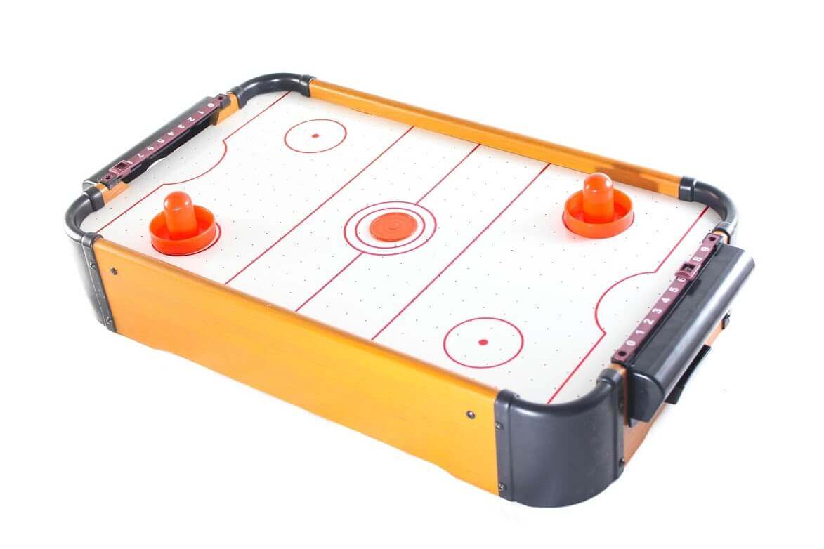 Mini Wooden Air Hockey Table Rechargeable 69CM