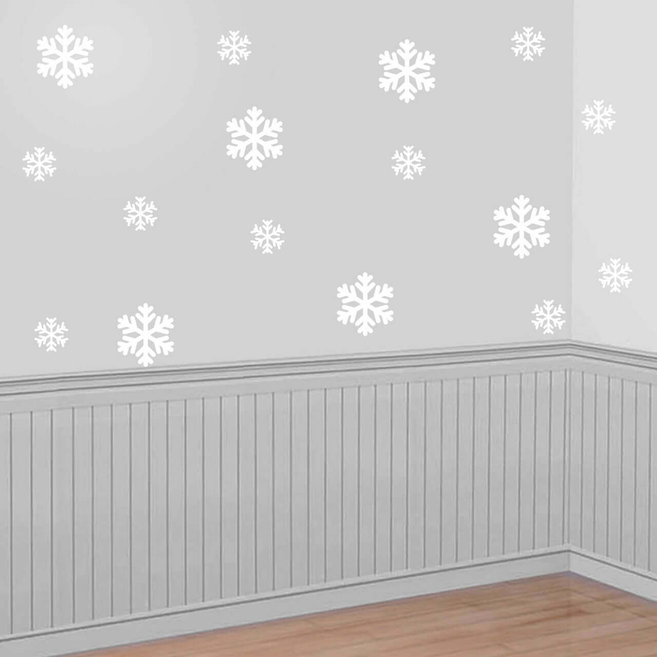 Snowflakes Cutout Stickers - 10PC