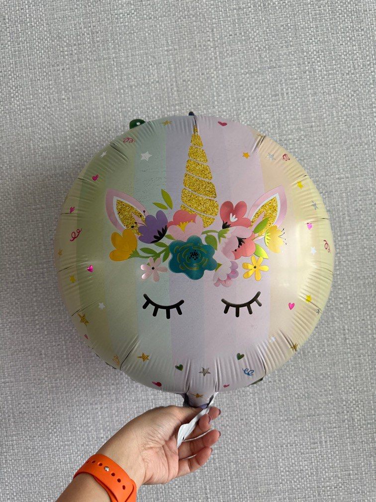 Unicorn Balloon Set Of 5