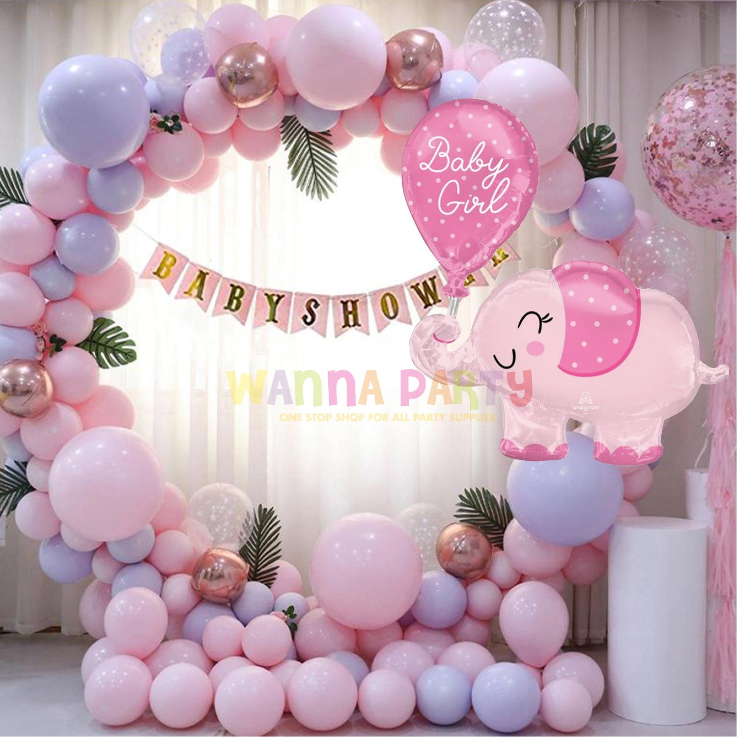 Baby Girl Arrival Party Supplies