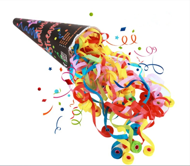 Party Poppers & Celebratory Items