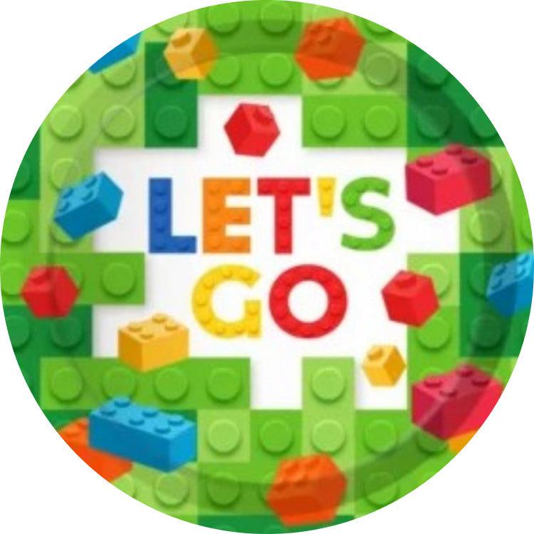 lego blocks party decorations for boys birthday celebration party supplies