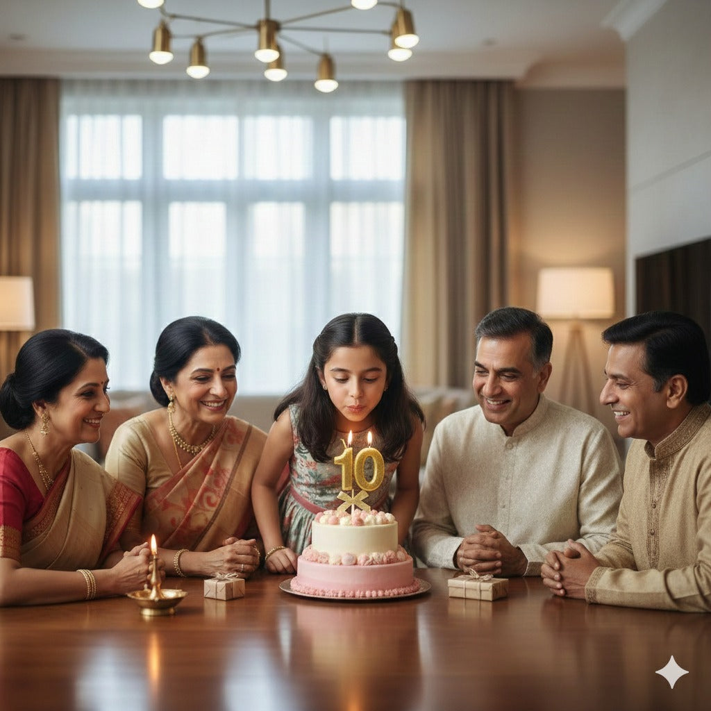 Golden Crown Numerical Candle No. 0