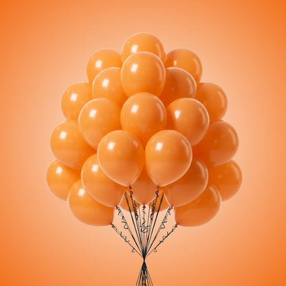 Orange Latex  Balloons 10" - 20PC